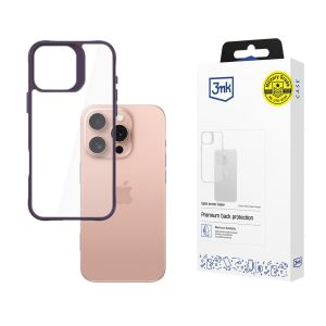 Capa para Apple iPhone 16 Pro - 3mk Satin Armor Case+ Purple