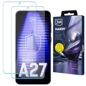 2x Vidro híbrido para Samsung Galaxy A27 5G - 3mk HARDY® Fusion™