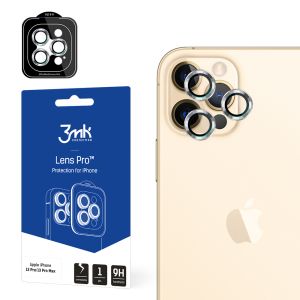 Vidro temperado para a lente da câmara para Apple iPhone 12 Pro Max - 3mk Lens Protection Pro Silver