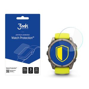 Vidro de proteç?o para ecr? do smartwatch Garmin Fenix 8 Solar/Sapphire 51mm - proteç?o Watch 3mk