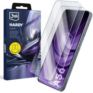 2x Vidro híbrido para Samsung Galaxy A56 - 3mk HARDY® Fusion™