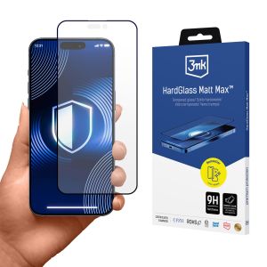 Vidro temperado fosco para Apple iPhone 17 Pro Max - 3mk HardGlass Matt Max