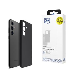Capa para Samsung Galaxy S24+ - 3mk Silicone Case Preto
