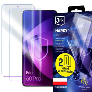 2x Película de proteção para Motorola Edge 60 Pro - 3mk HARDY® ARC+