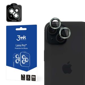 Vidro temperado para a lente da câmara para Apple iPhone 15 - 3mk Lens Protection Pro Alpine Green