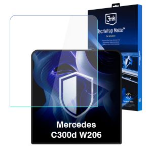 Película de proteção mate para ecrã de navegação para Mercedes C300d W206 – 3mk TechWrap Matte™ Center Display