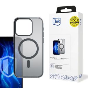Capa para Apple iPhone 16 Pro Max - 3mk Frosty MagCase Preto