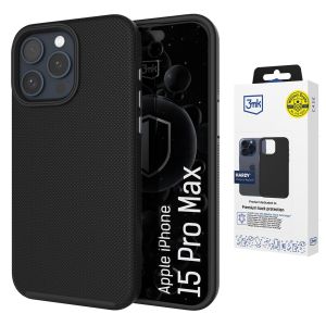 Estojo blindado com MagSafe para Apple iPhone 15 Pro Max - 3mk HARDY® Shockproof MagCase™