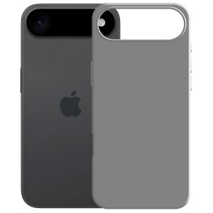 Capa de silicone para Apple iPhone Air - 3mk HARDY® Mellow Case™ Gray