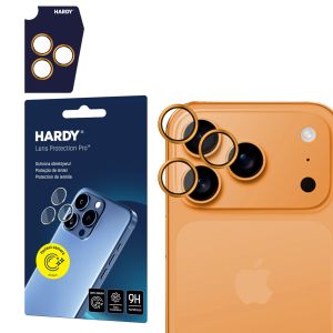 Proteção da lente para Apple iPhone 17 Pro/ iPhone 17 Pro Max - HARDY Lens Protection Pro  Orange