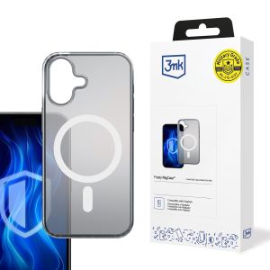 Capa para Apple iPhone 16 Plus - 3mk Frosty MagCase White