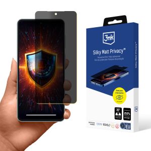 Película de Priveacidade com filtro de privacidade Samsung Galaxy M55 - 3mk Silky Matt Privacy