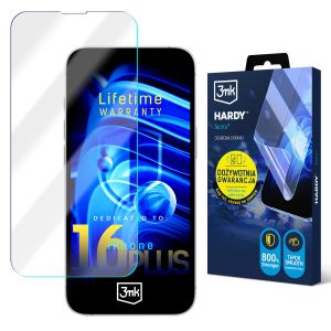 Película super resistente para Apple iPhone 16 Plus - 3mk HARDY® Tectra™ (garantia vitalícia)