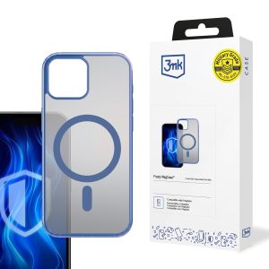 Capa para Apple iPhone 15 Plus - 3mk Frosty MagCase Blue