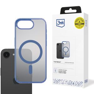 Capa para Apple iPhone 16E/ iPhone 17E - 3mk Frosty MagCase Blue