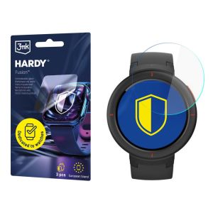 Vidro híbrido para smartwatch Xiaomi AmazFit Verge  - 3mk HARDY® Fusion Watch Protection™