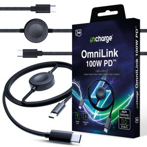 Cabo 1.5m USB-C USB-C 3mk incharge® OmniLink 100W PD™