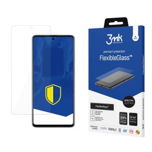 Vidro híbrido que não estala para Samsung Galaxy A71 4G - 3mk FlexibleGlass