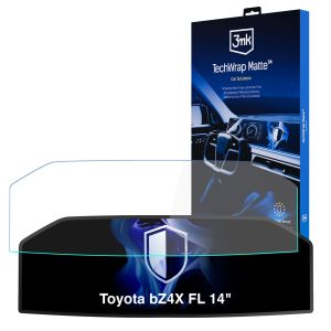 Película protetora mate para o ecrã do painel de instrumentos de Toyota bZ4X FL 14" 2025- - 3mk TechWrap Matte Cluster™
