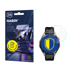 Vidro híbrido para smartwatch Huawei Watch GT 6 46mm - 3mk HARDY® Fusion Watch Protection™