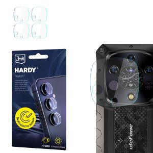 Vidro para lente da câmara para Ulefone Armor 28 Ultra - 3mk HARDY® Fusion Lens Protection™