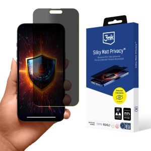Película de Priveacidade com filtro de privacidade Apple iPhone 15 Pro Max - 3mk Silky Matt Privacy