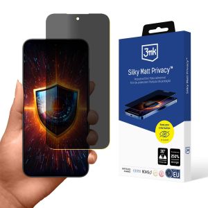 Película de Priveacidade com filtro de privacidade Poco F7 - 3mk Silky Matt Privacy