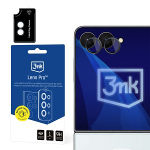 Vidro temperado para a lente da câmara para Samsung Galaxy Z Flip 8 - 3mk Lens Protection Pro Black