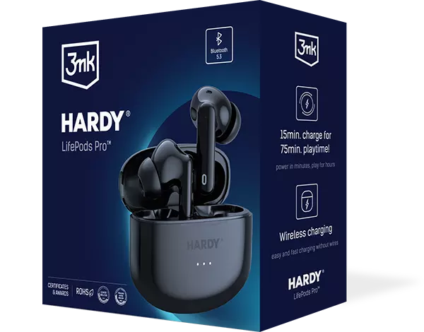 Packshot HARDY® LifePods Pro™ Black