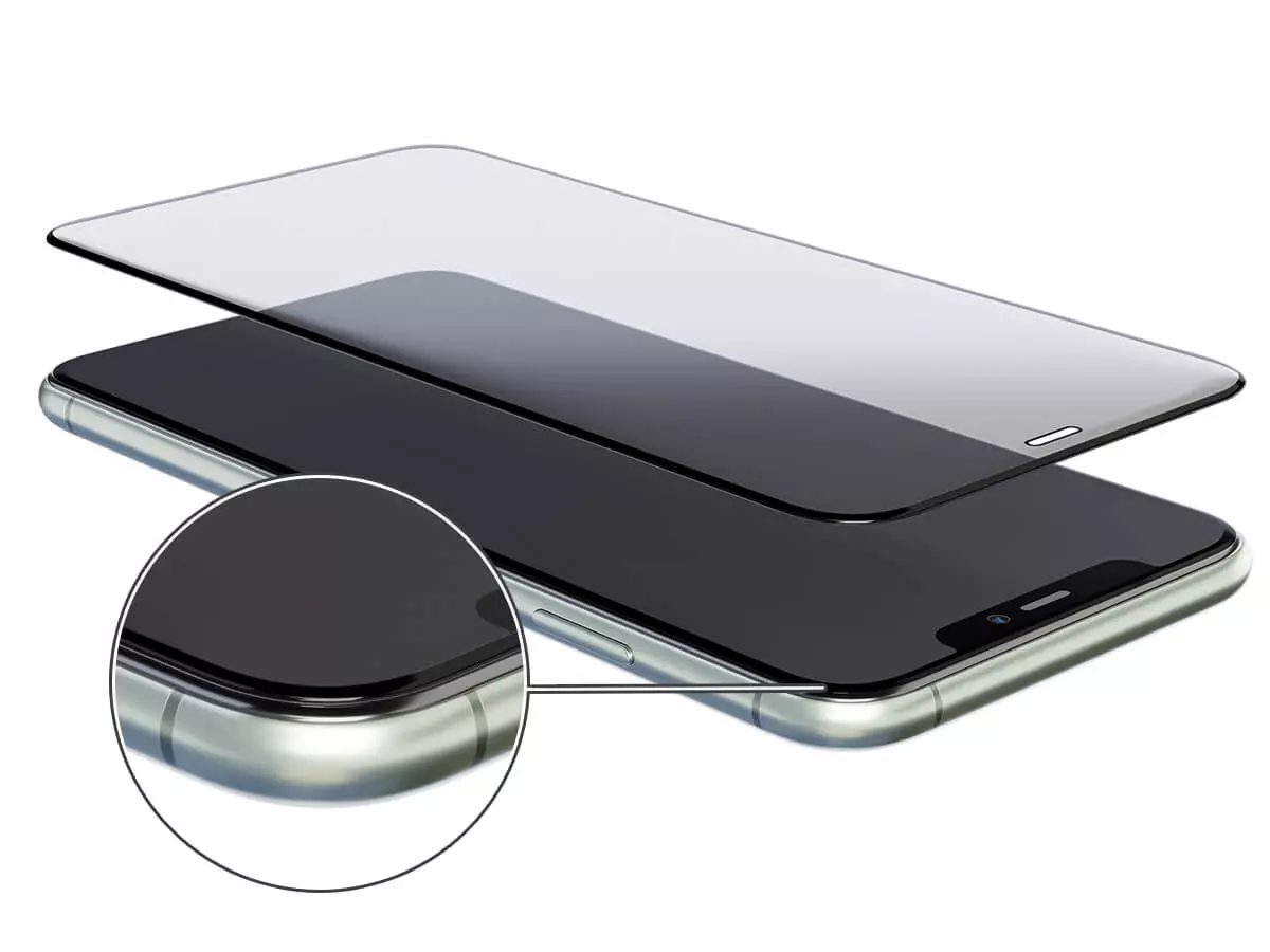 Protege todo o painel frontal do seu telefone.