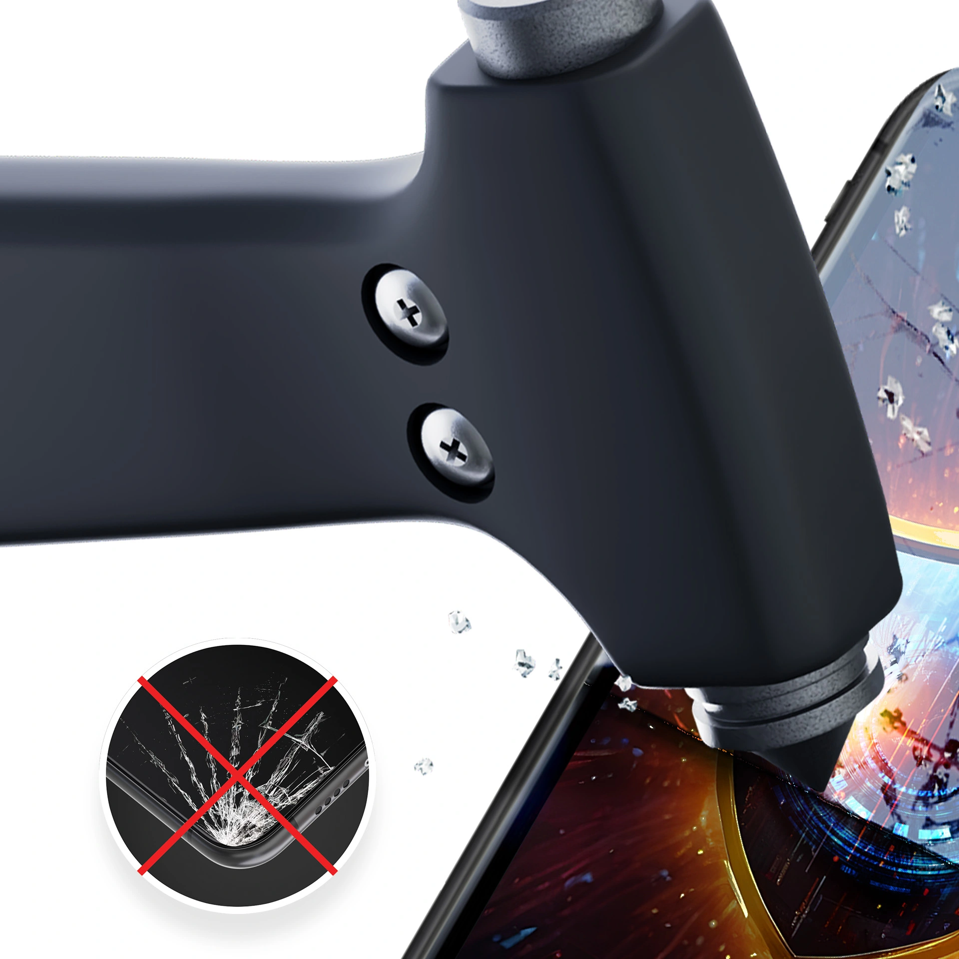 *Amplifica o display em até 250%