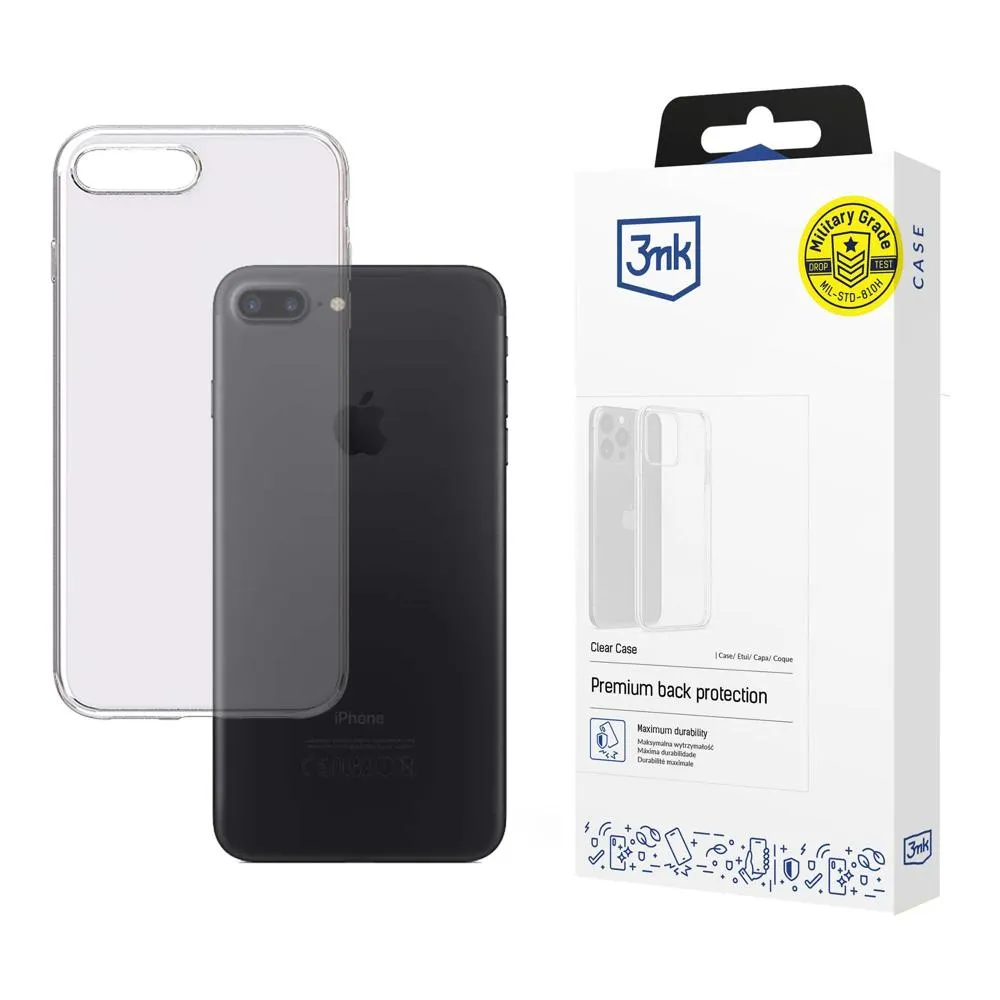 Capa para Apple iPhone 7 Plus/8 Plus - 3mk Clear Case