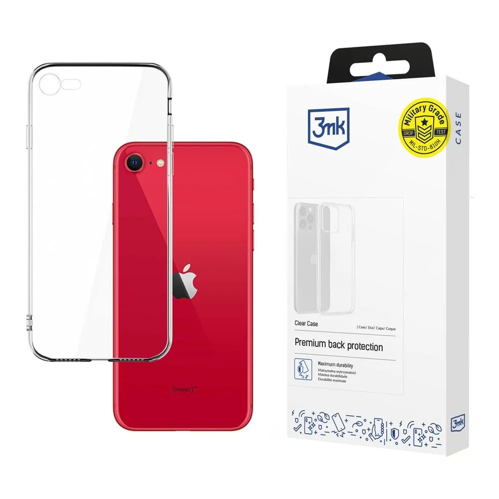 Capa para Apple iPhone SE 2020/2022 - 3mk Clear Case