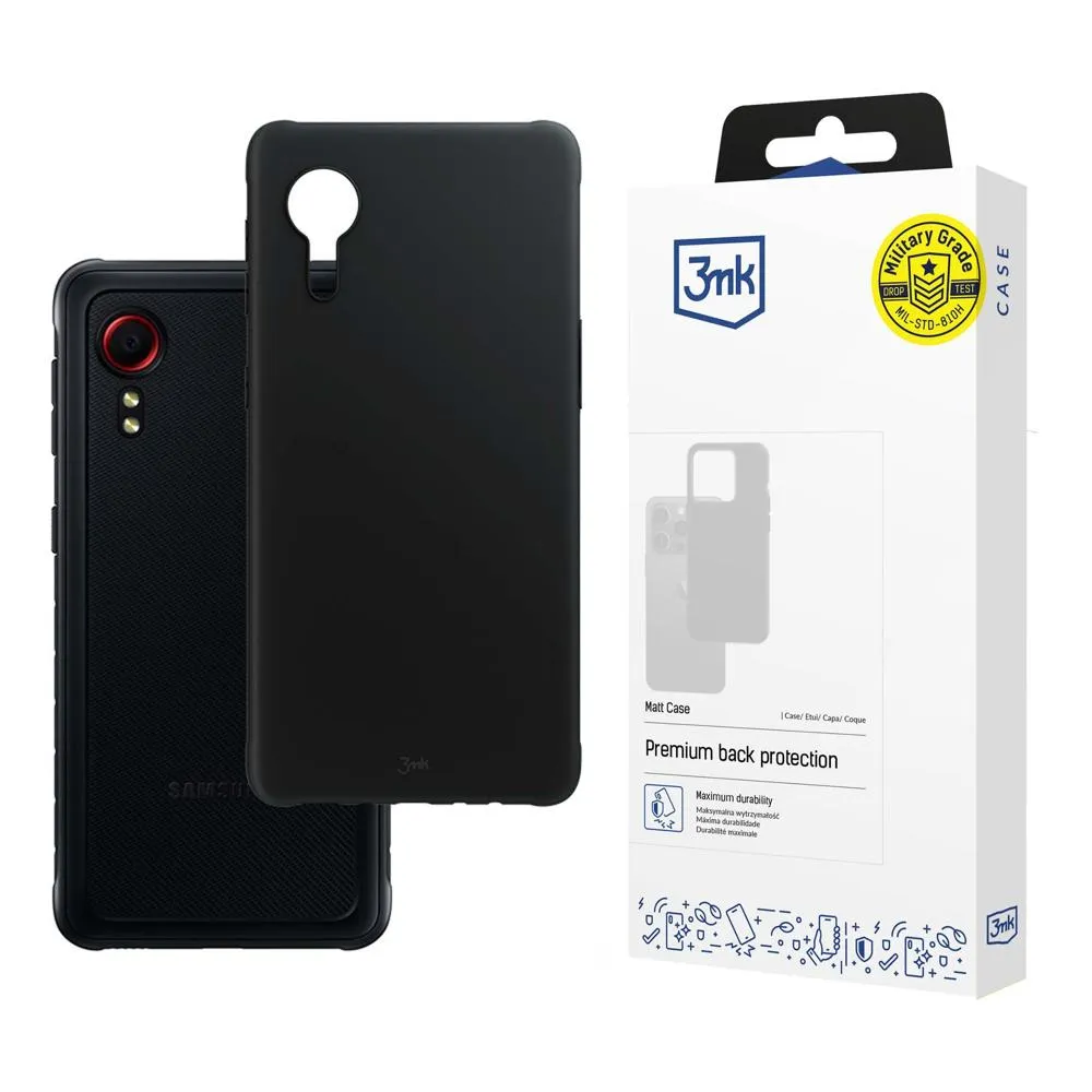 Capa para Samsung Galaxy Xcover 5 - 3mk Matt Case Preto
