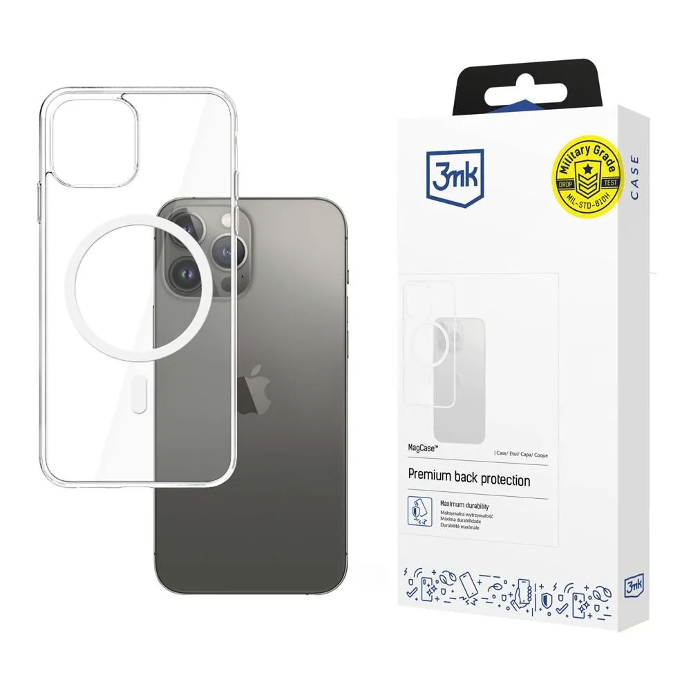 Capa reforçada para Apple iPhone 13 Pro Max - 3mk MagCase