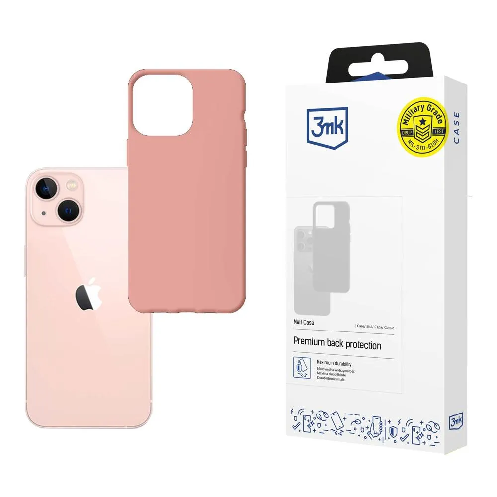 Capa para Apple iPhone 14 - 3mk Matt Case Lychee