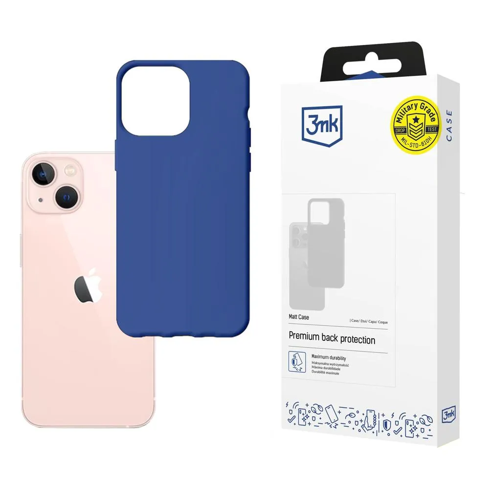 Capa para Apple iPhone 14 Plus - 3mk Matt Case Blueberry