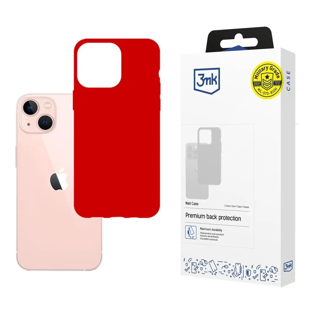Capa para Apple iPhone 14 Plus - 3mk Matt Case Strawberry