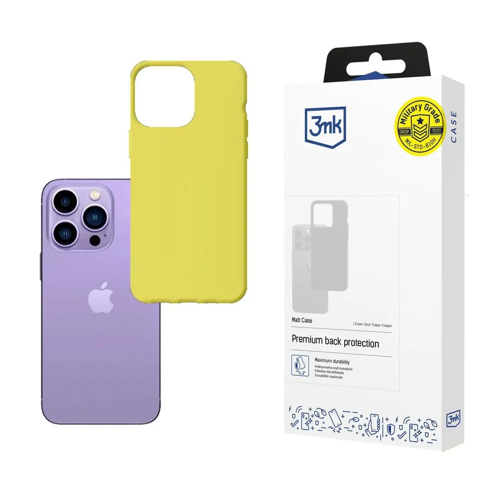 Capa para Apple iPhone 14 Pro - 3mk Matt Case Lima