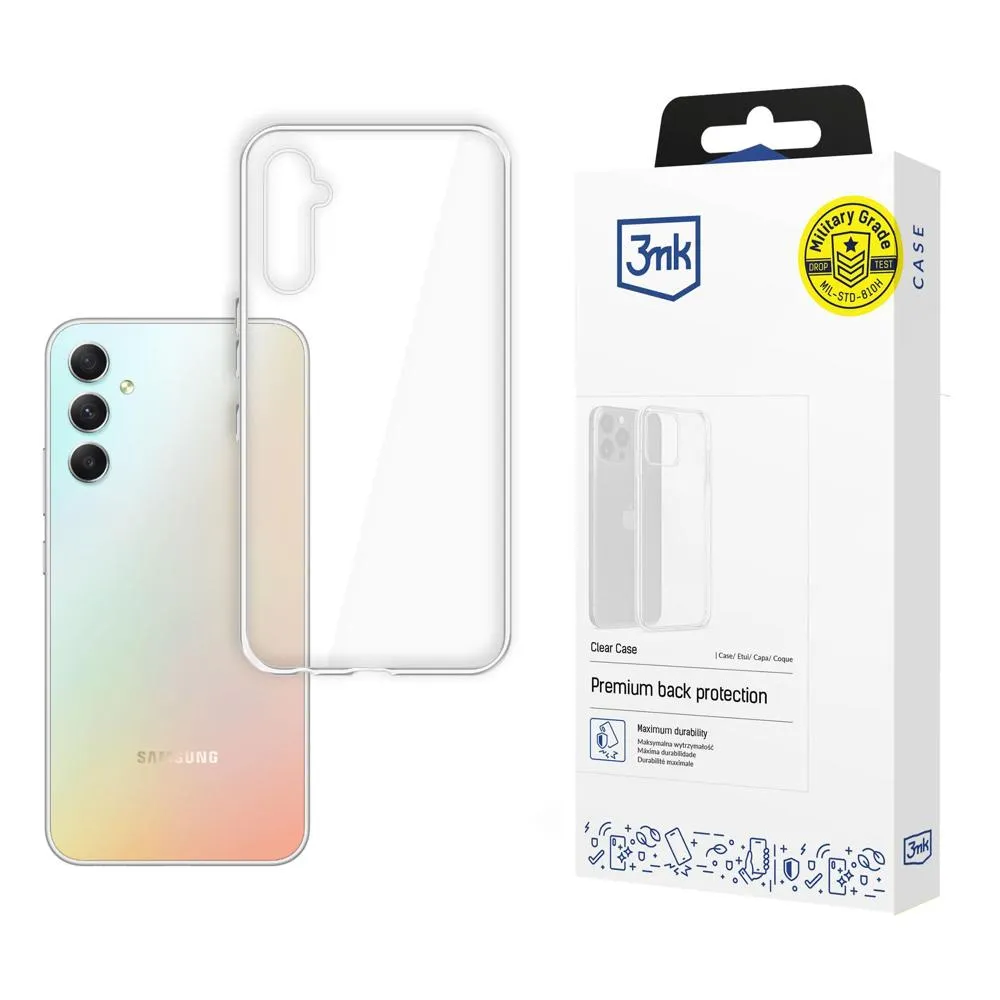 Capa para Samsung Galaxy A34 5G - 3mk Clear Case