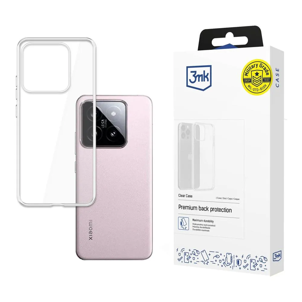 Capa para Xiaomi 14 - 3mk Clear Case
