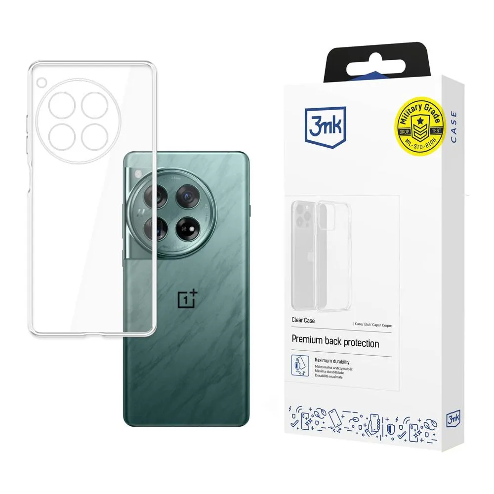 Capa para OnePlus 12 - 3mk Clear Case