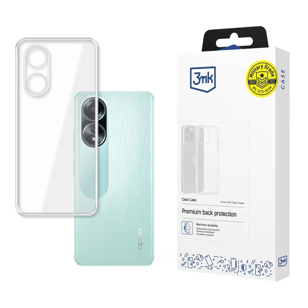 Capa para Oppo A58 4G - 3mk Clear Case