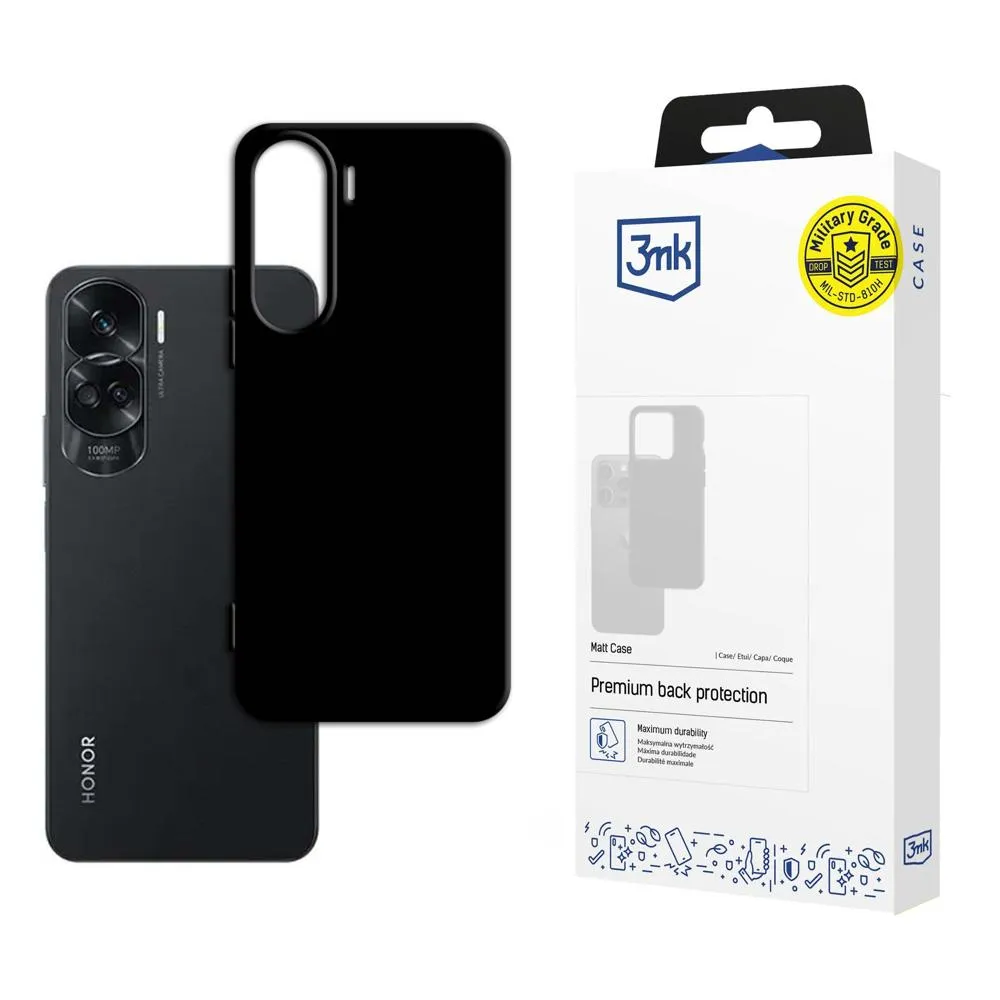 Capa para Honor 90 Lite - 3mk Matt Case Preto