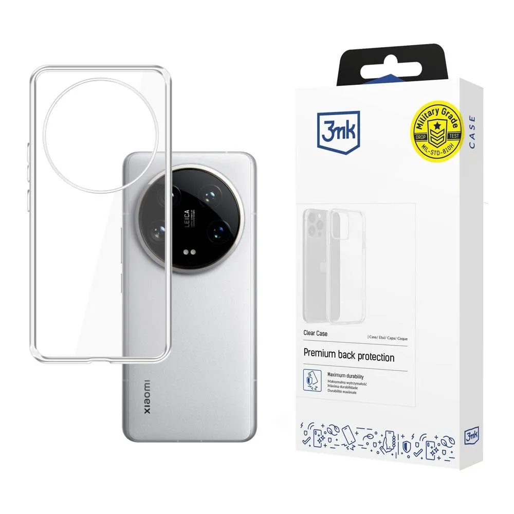 Capa para Xiaomi 14 Ultra - 3mk Clear Case
