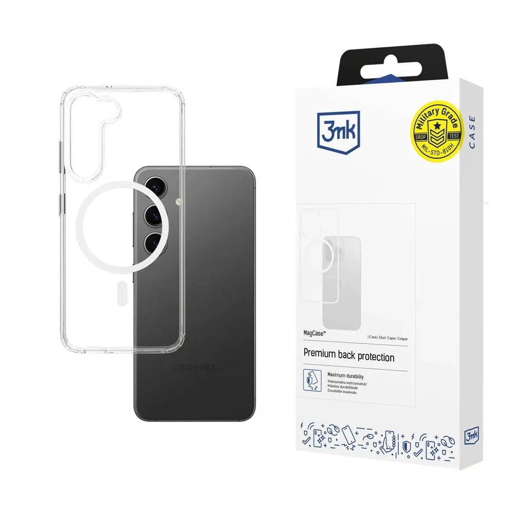 Capa reforçada para Samsung Galaxy S24 - 3mk MagCase