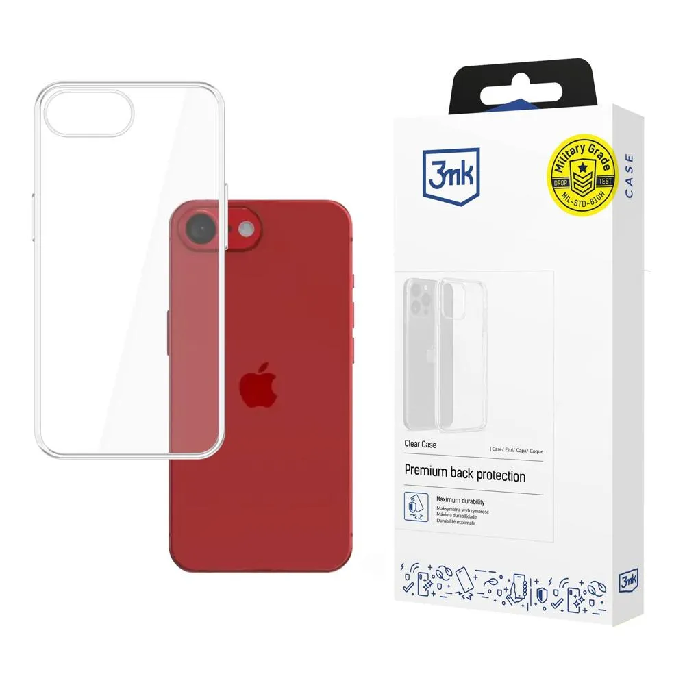 Capa para Apple iPhone 16E - 3mk Clear Case