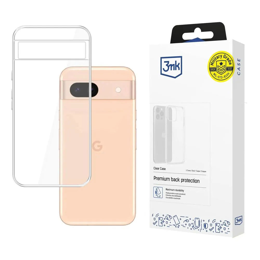 Capa para Google Pixel 8A 5G - 3mk Clear Case