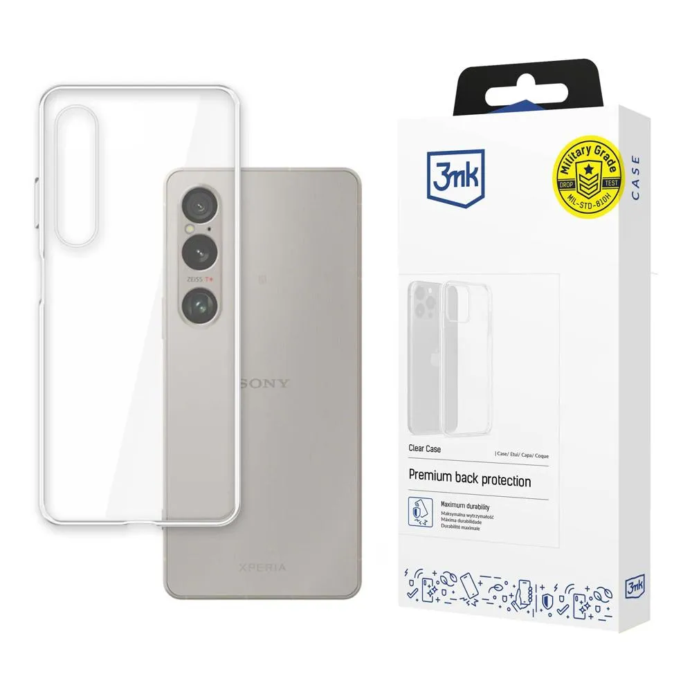 Capa para Sony Xperia 1 VI - 3mk Clear Case