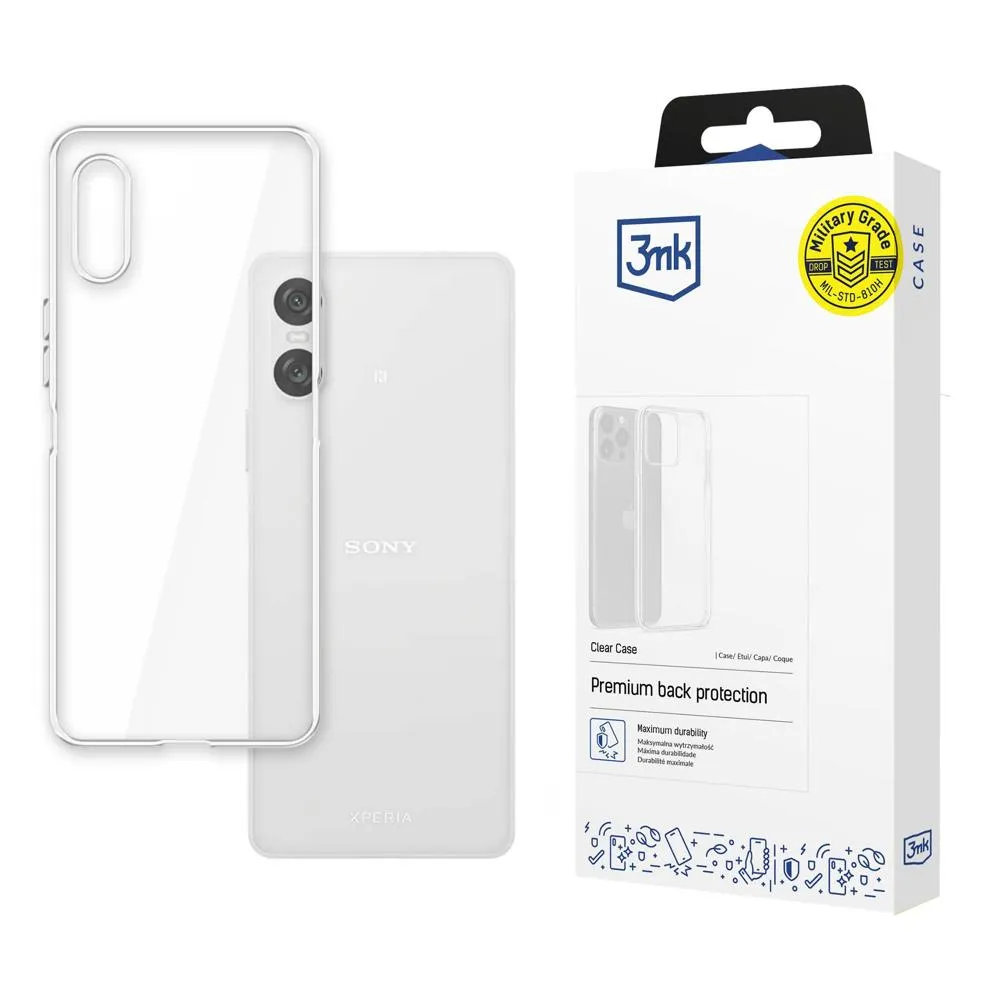 Capa para Sony Xperia 10 VI - 3mk Clear Case